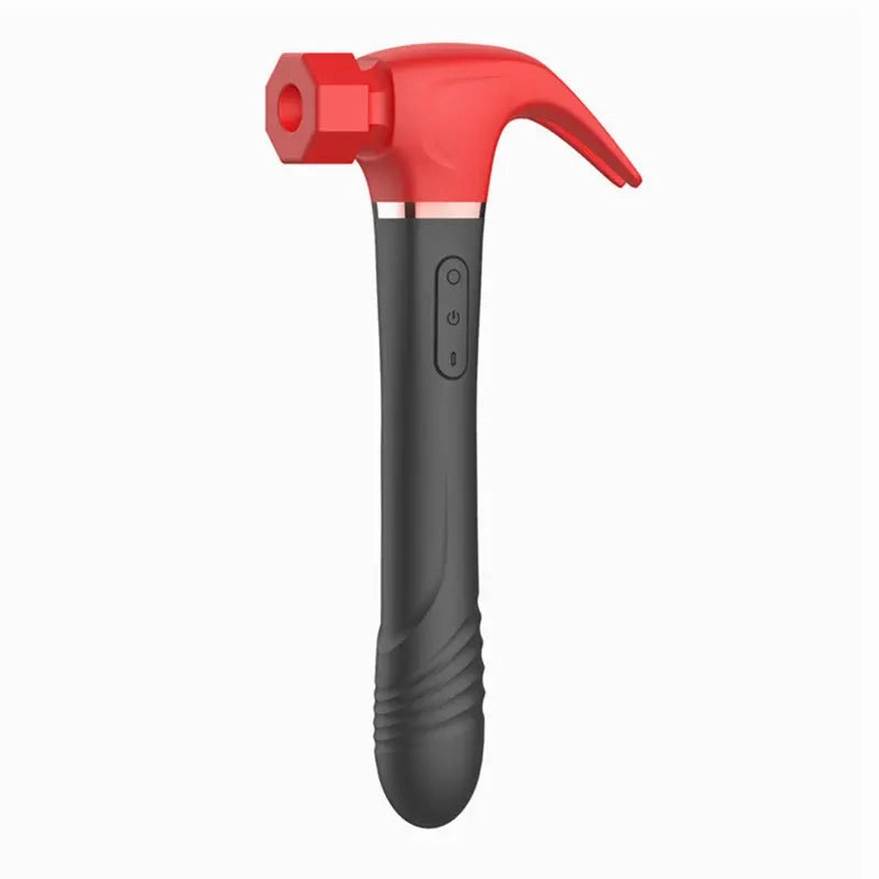 Quusvik 4-in-1 G-Spot Vibrator Hammer Dildo for Women, Suction & Masturbation Toy