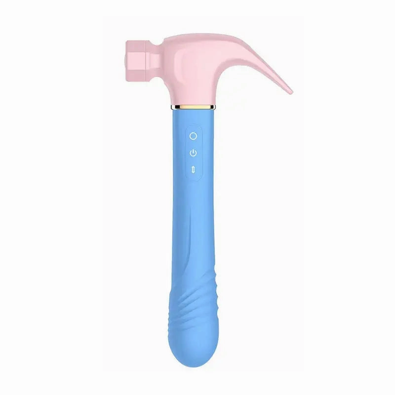 Quusvik 4-in-1 G-Spot Vibrator Hammer Dildo for Women, Suction & Masturbation Toy