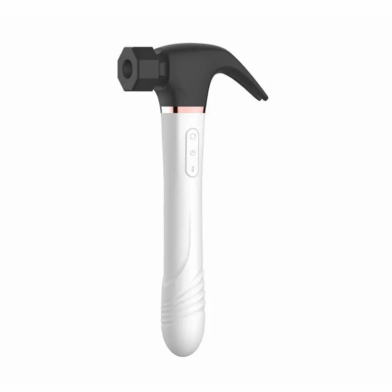 Quusvik 4-in-1 G-Spot Vibrator Hammer Dildo for Women, Suction & Masturbation Toy