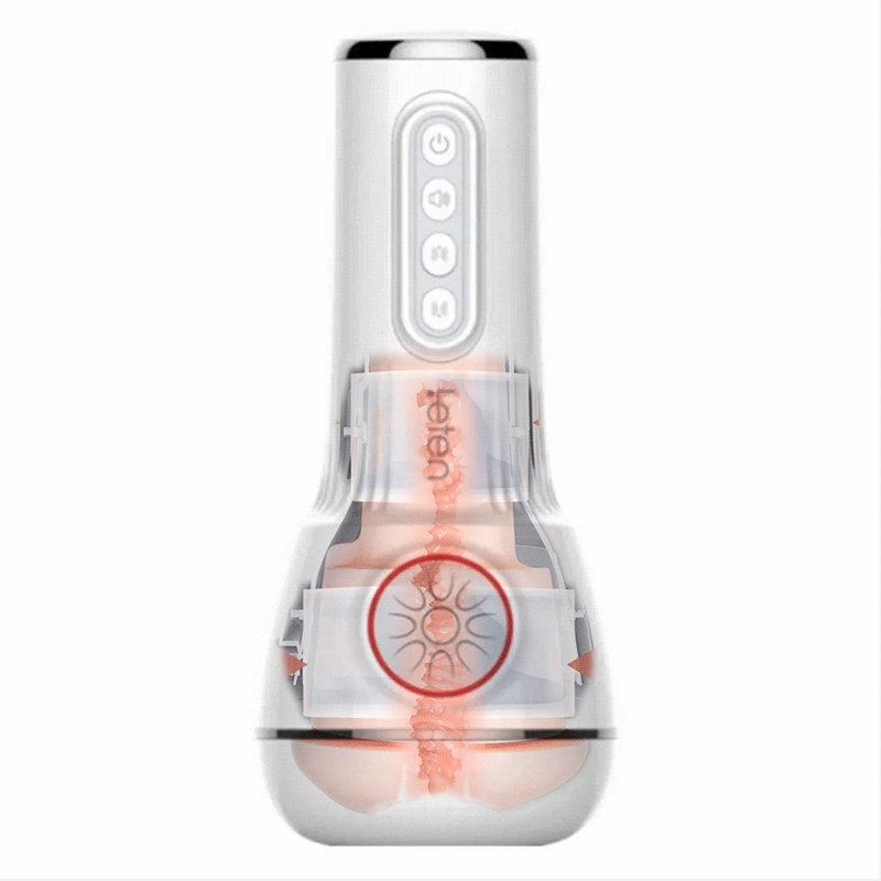 Quusvik - 10-frequency Vibration and Suction with Sound Male Masturbator toy
