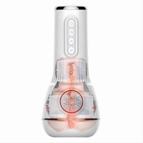 Quusvik - 10-frequency Vibration and Suction with Sound Male Masturbator toy