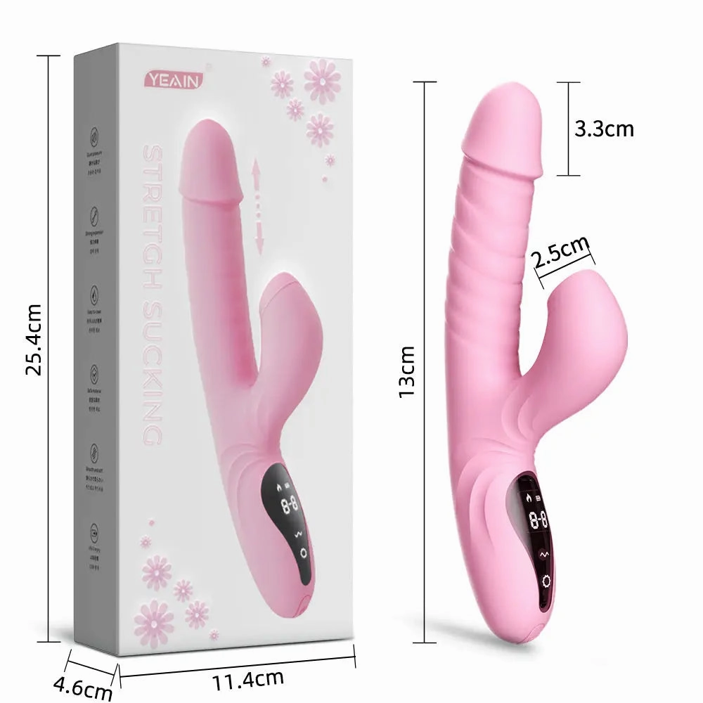 Quusvik - Suck Telescopic Heating Vibrator