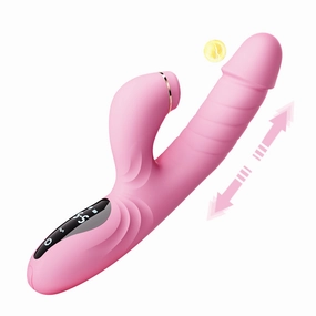 Quusvik - Suck Telescopic Heating Vibrator