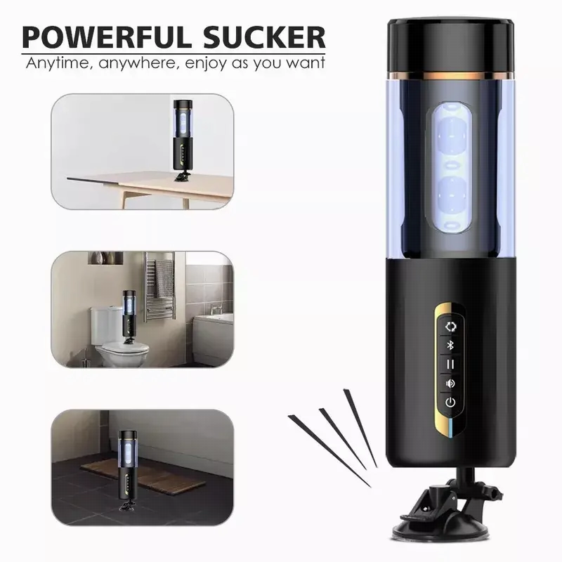 Quusvik Automatic Telescopic Masturbator for Men with Intelligent Voice