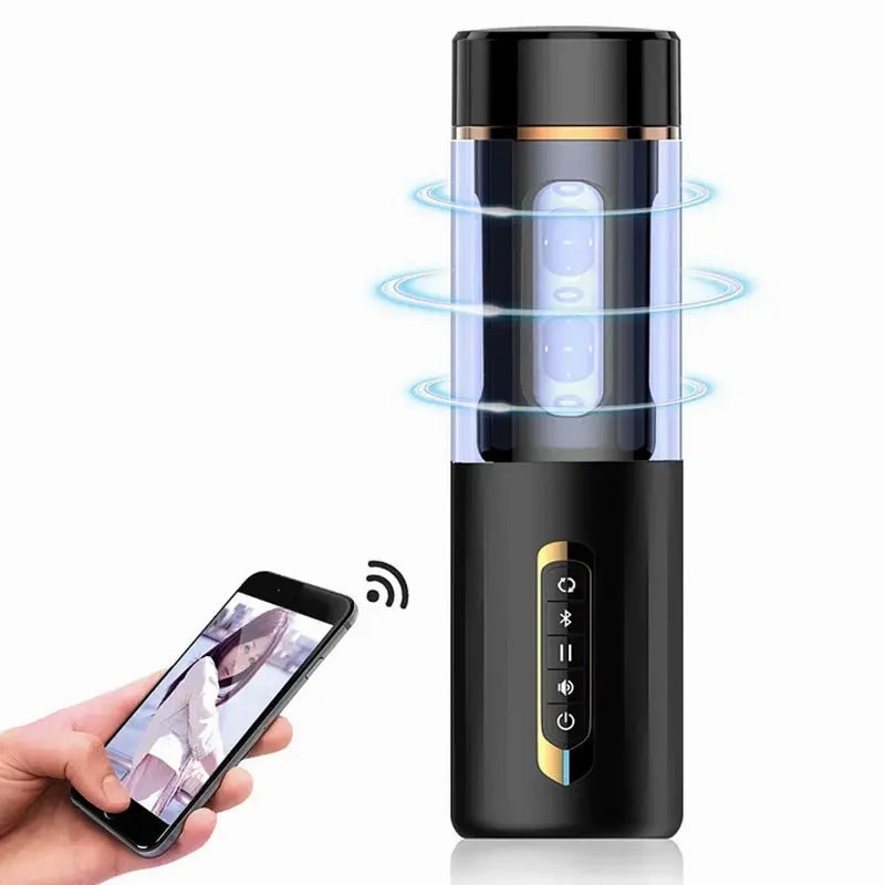 Quusvik Automatic Telescopic Masturbator for Men with Intelligent Voice