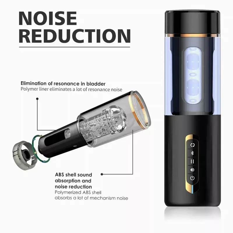 Quusvik Automatic Telescopic Masturbator for Men with Intelligent Voice