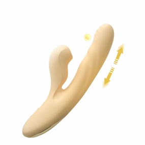 Quusvik Female Masturbator with 7-Speed Suction & 10-Speed Telescopic Heating