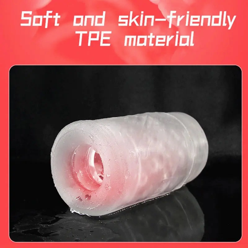 Quusvik Rotating Suction Male Masturbator with Sound-Enabled Feature