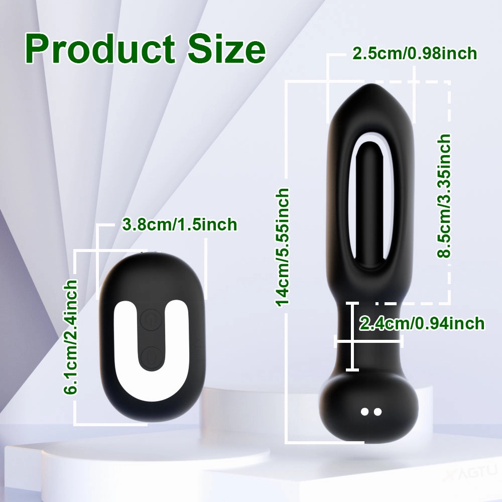 Raider-Tapping Anal Butt Plug Vibrator & Prostate Massager Butt plug