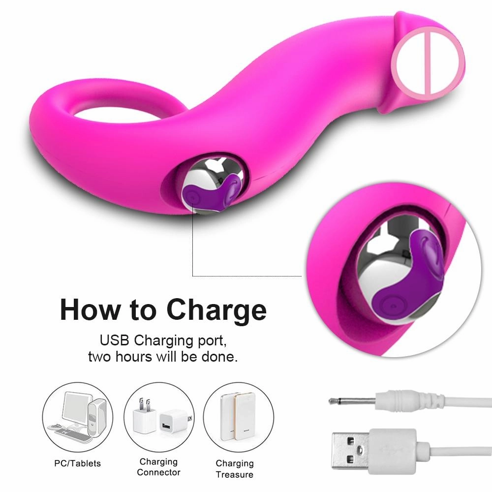 Ring Vibrator Dildo