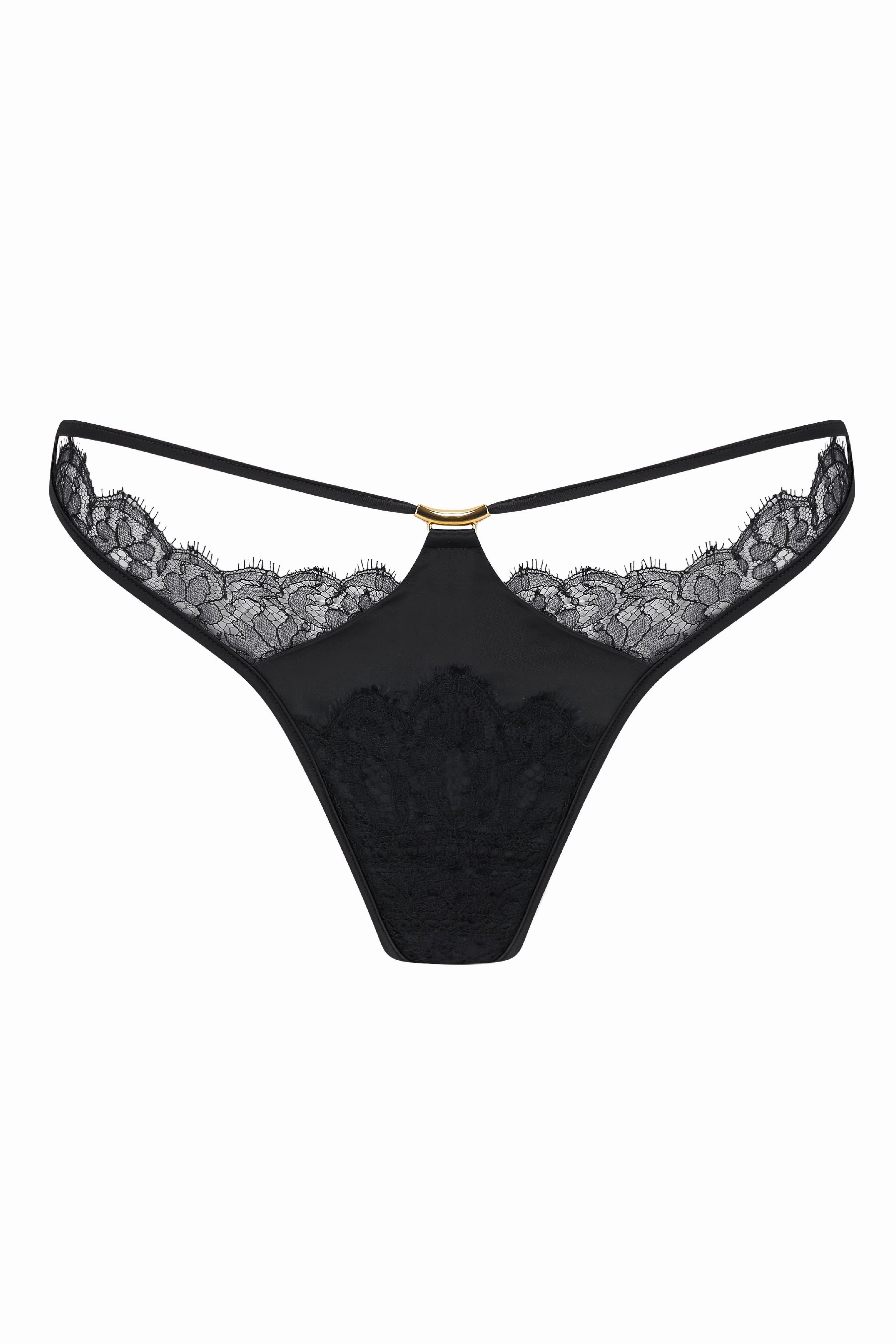 Rosalia Thong - Black