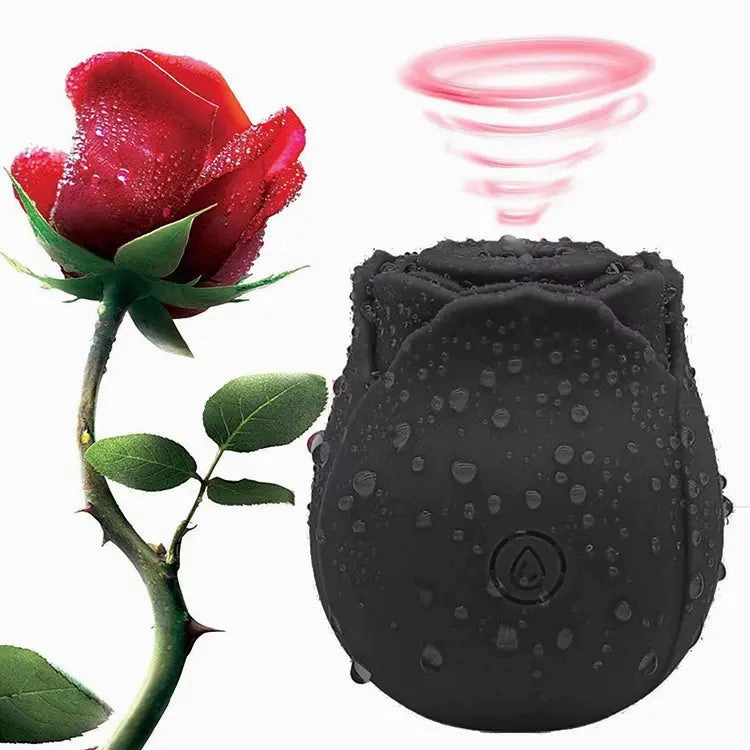 Rose nipple clitoris sucking vibrator