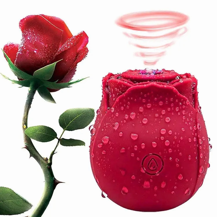 Rose nipple clitoris sucking vibrator