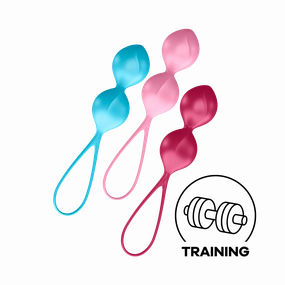 Satisfyer - V Balls Kegel Training Set 3 Pieces (Multi Colour)