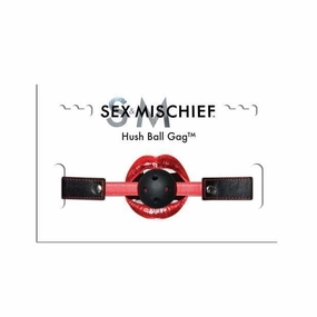 Sex and Mischief - Hush Ball Gag (Black)