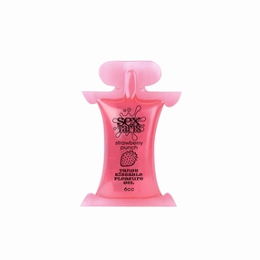 Sex Tarts Lube, Strawberry Punch, 6 cc (6 mL) Pillow Pack