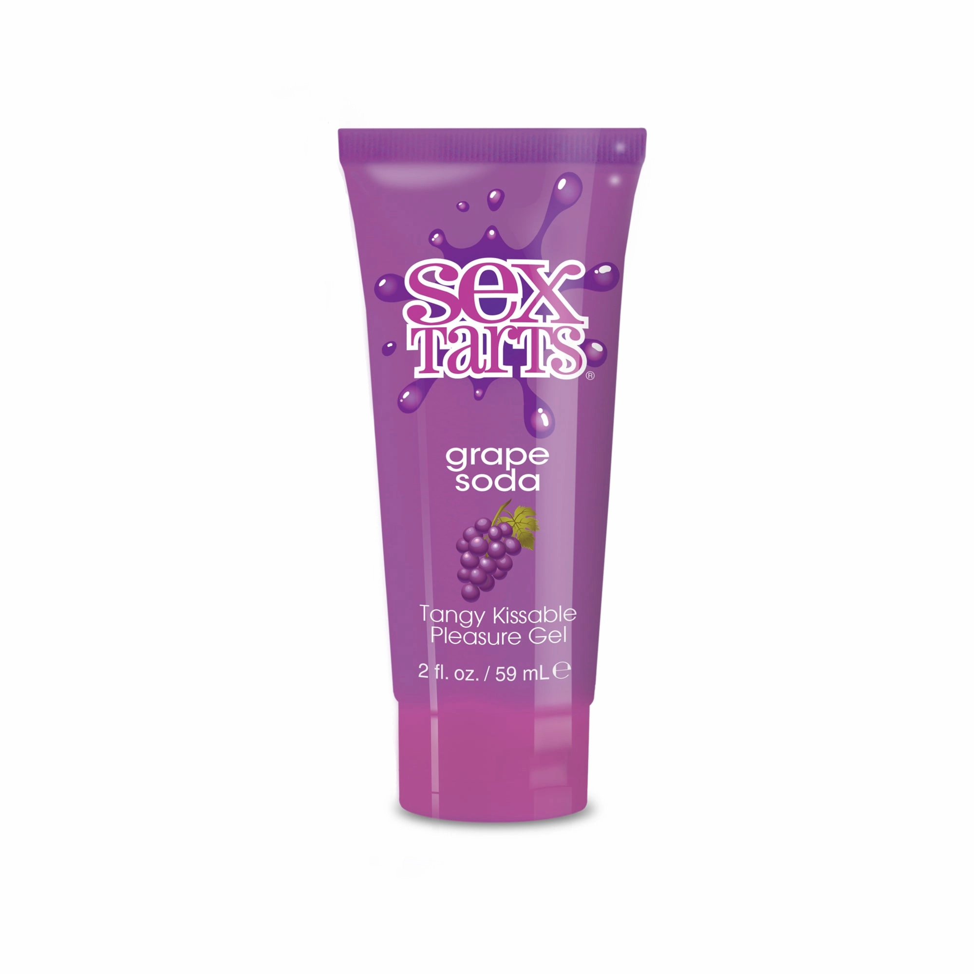 Sex Tarts Pleasure Gel, Grape Soda, 2 fl. oz. (59 mL) Tube
