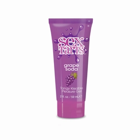 Sex Tarts Pleasure Gel, Grape Soda, 2 fl. oz. (59 mL) Tube