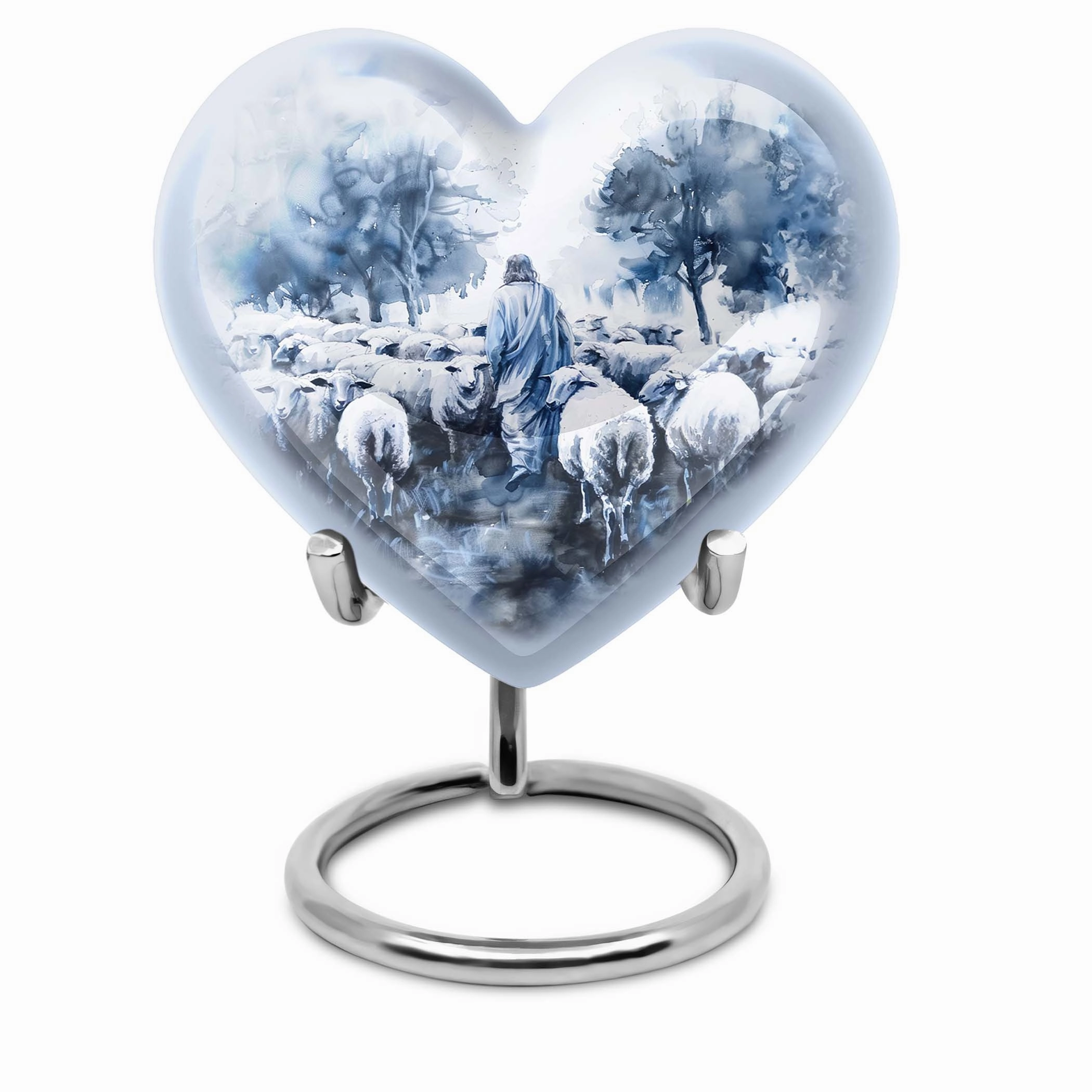 Shepherd Eternity: Sizeable Commemoration Urn For Loved Ones