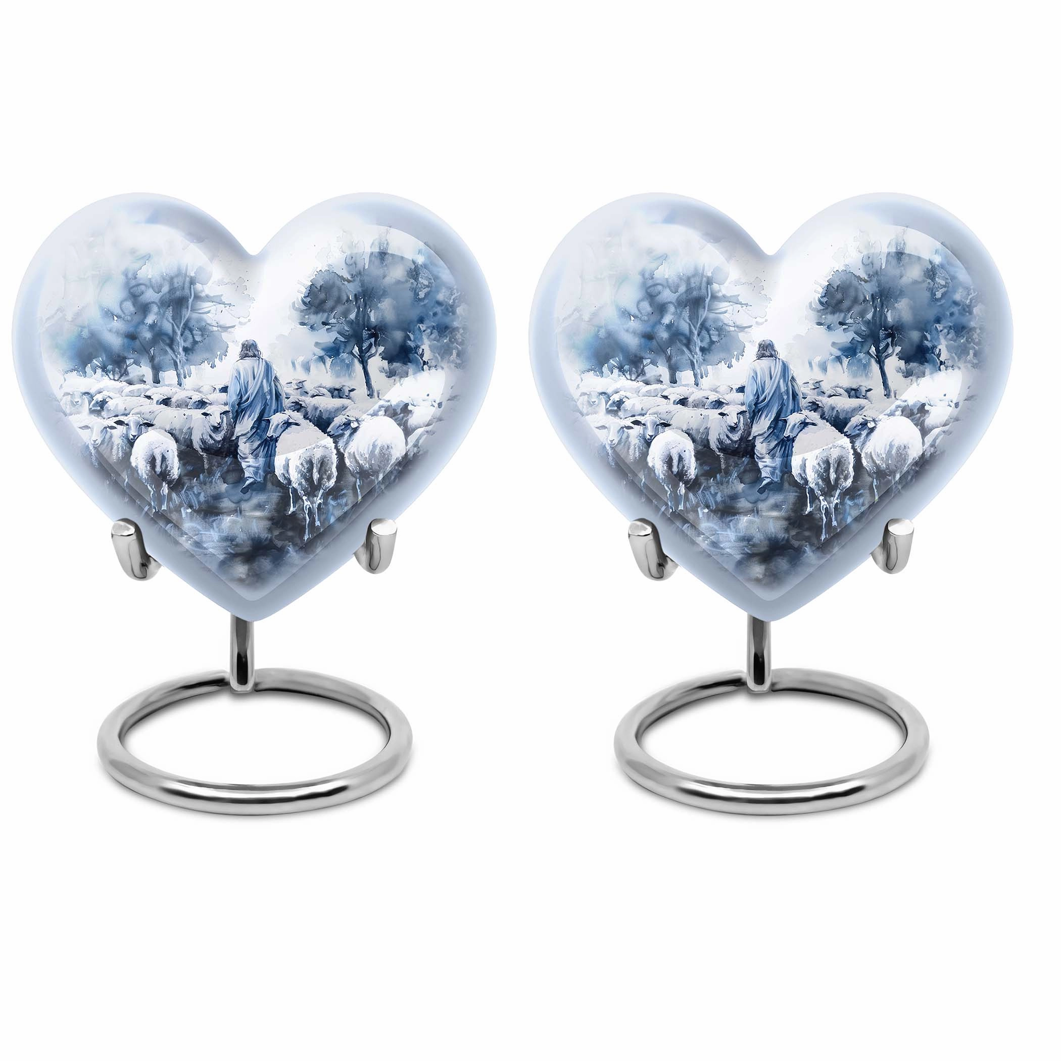 Shepherd Eternity: Sizeable Commemoration Urn For Loved Ones