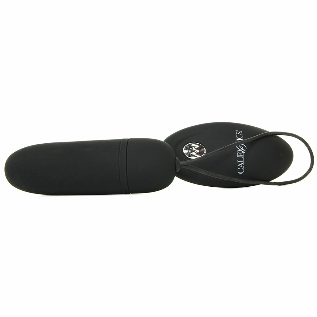 Silicone Remote Bullet Vibe in Black