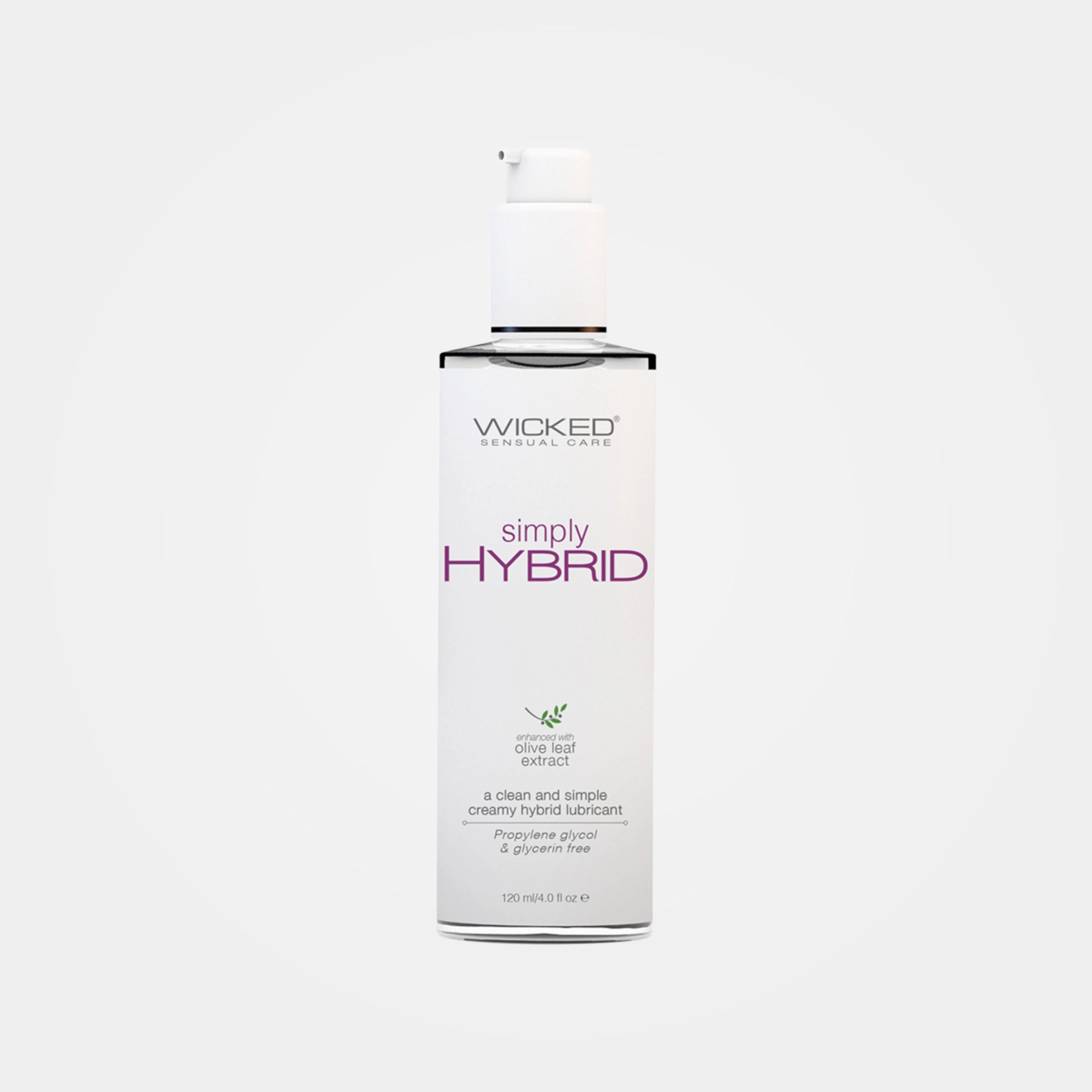Simply Hybrid - Water & Silicone Blended Lubricant 120 ml (4 oz) Bottle