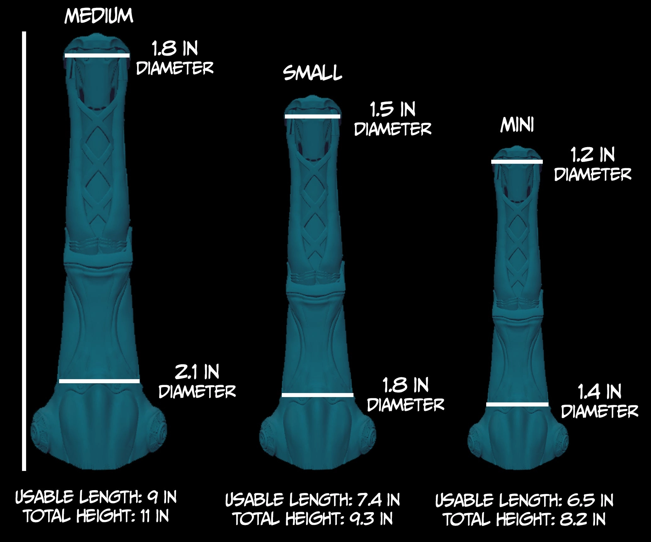 Small Alloy - UV Medium silicone - AL-595