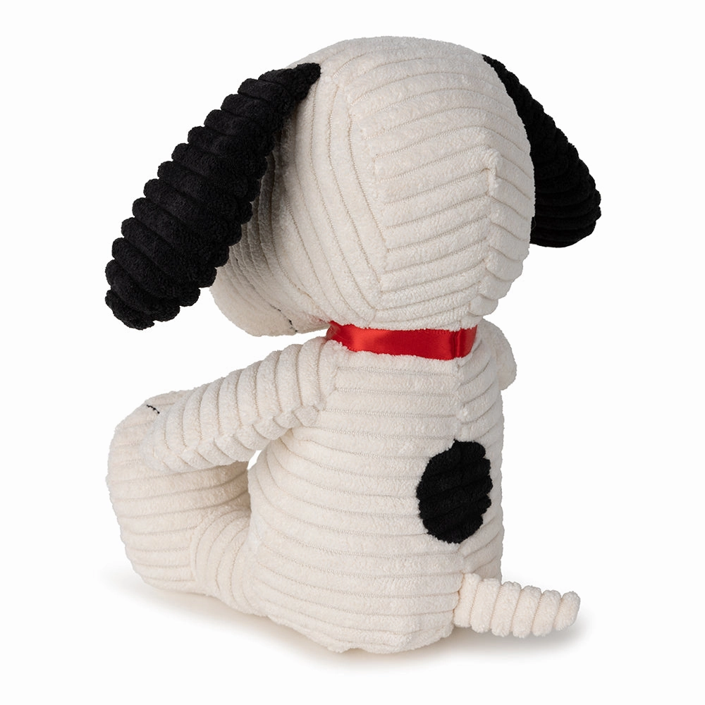 Snoopy ECO Corduroy Cream In Gift Box 27cm