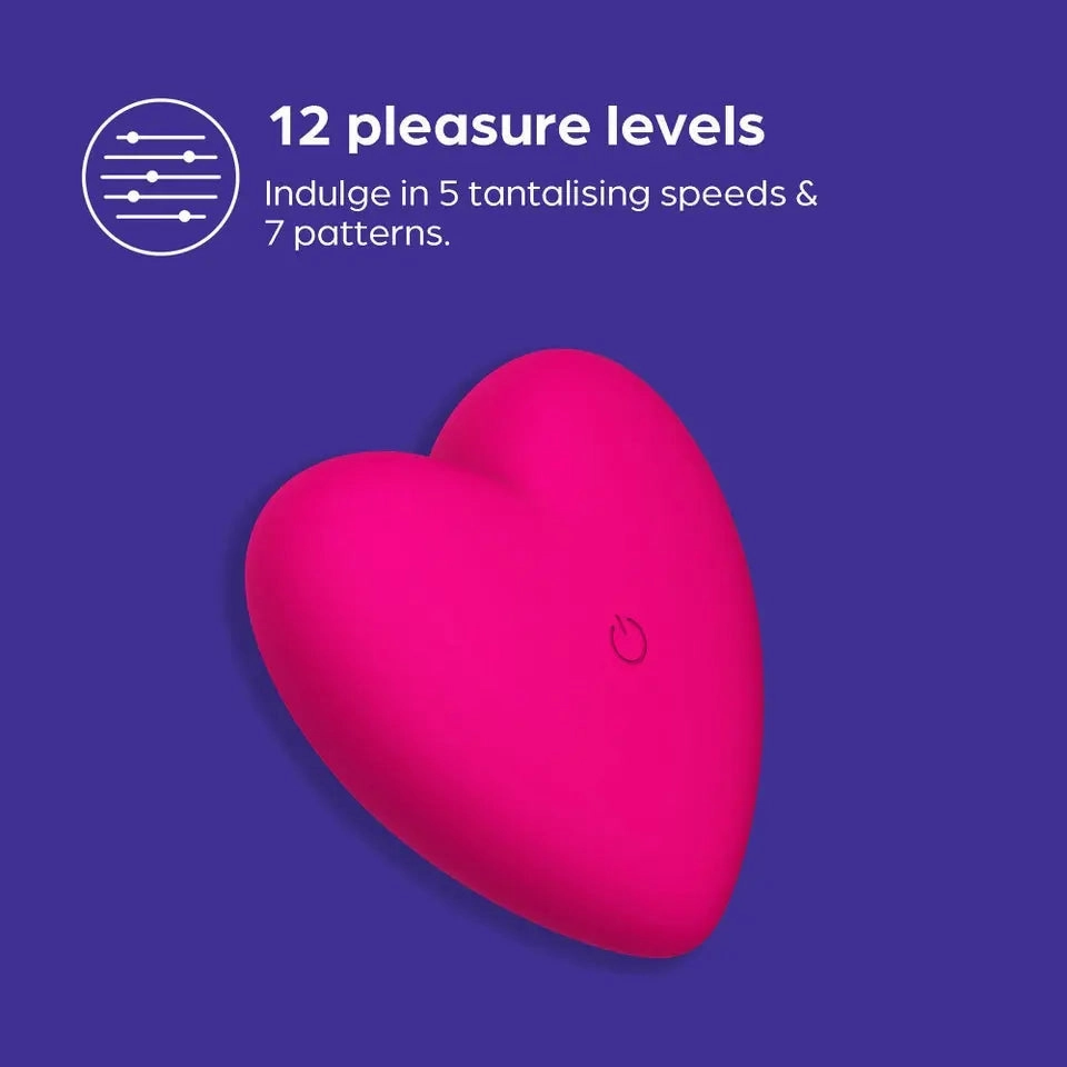 So Divine Je T'aime Pebble Heart Vibrator