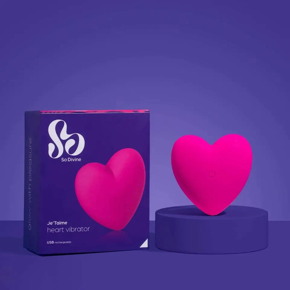 So Divine Je T'aime Pebble Heart Vibrator