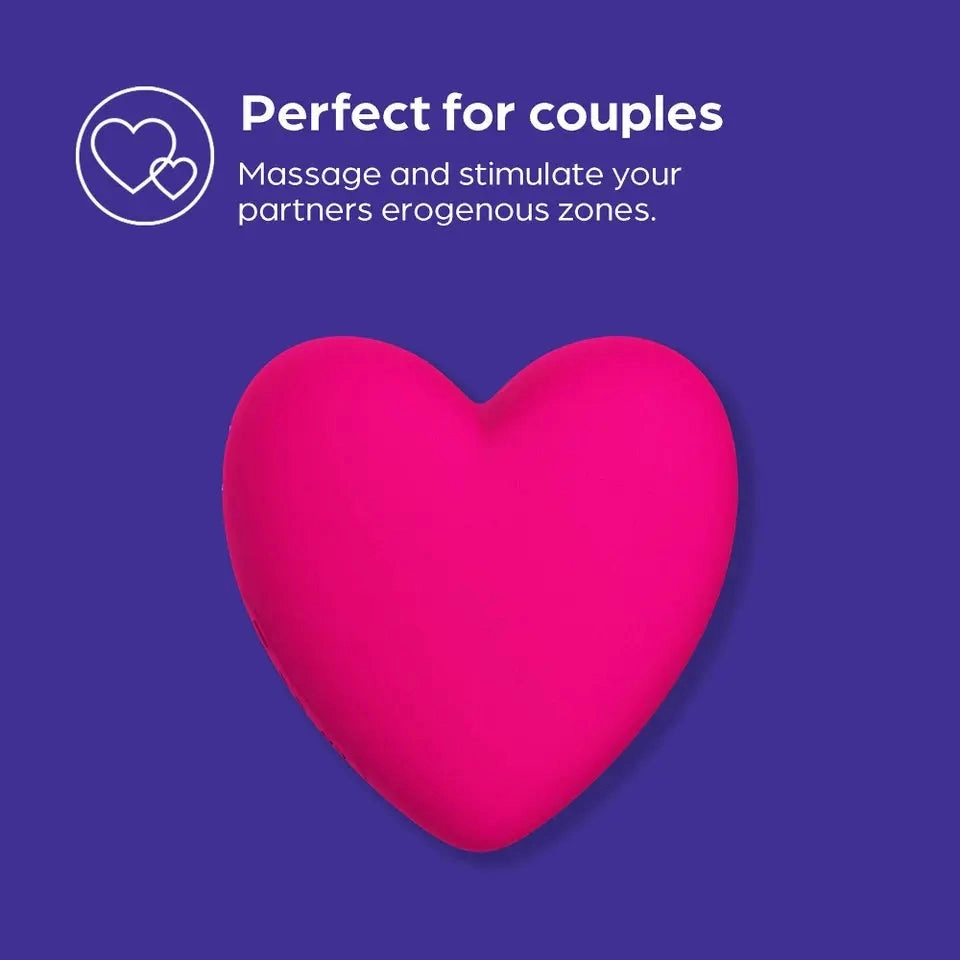 So Divine Je T'aime Pebble Heart Vibrator