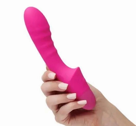 So Divine Pash Ribbed Vibrator Pink