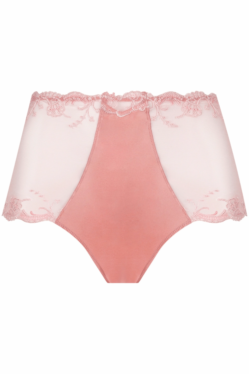 Splendeur Soie High Waist Shorty Rose