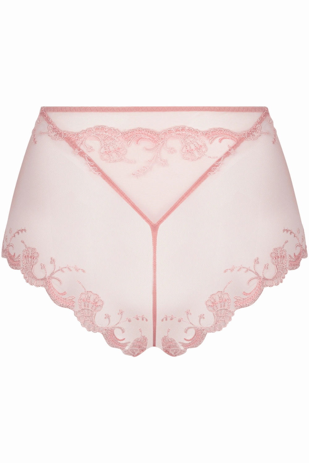 Splendeur Soie High Waist Shorty Rose