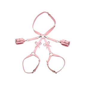 Strict Bondage Harness with Bows