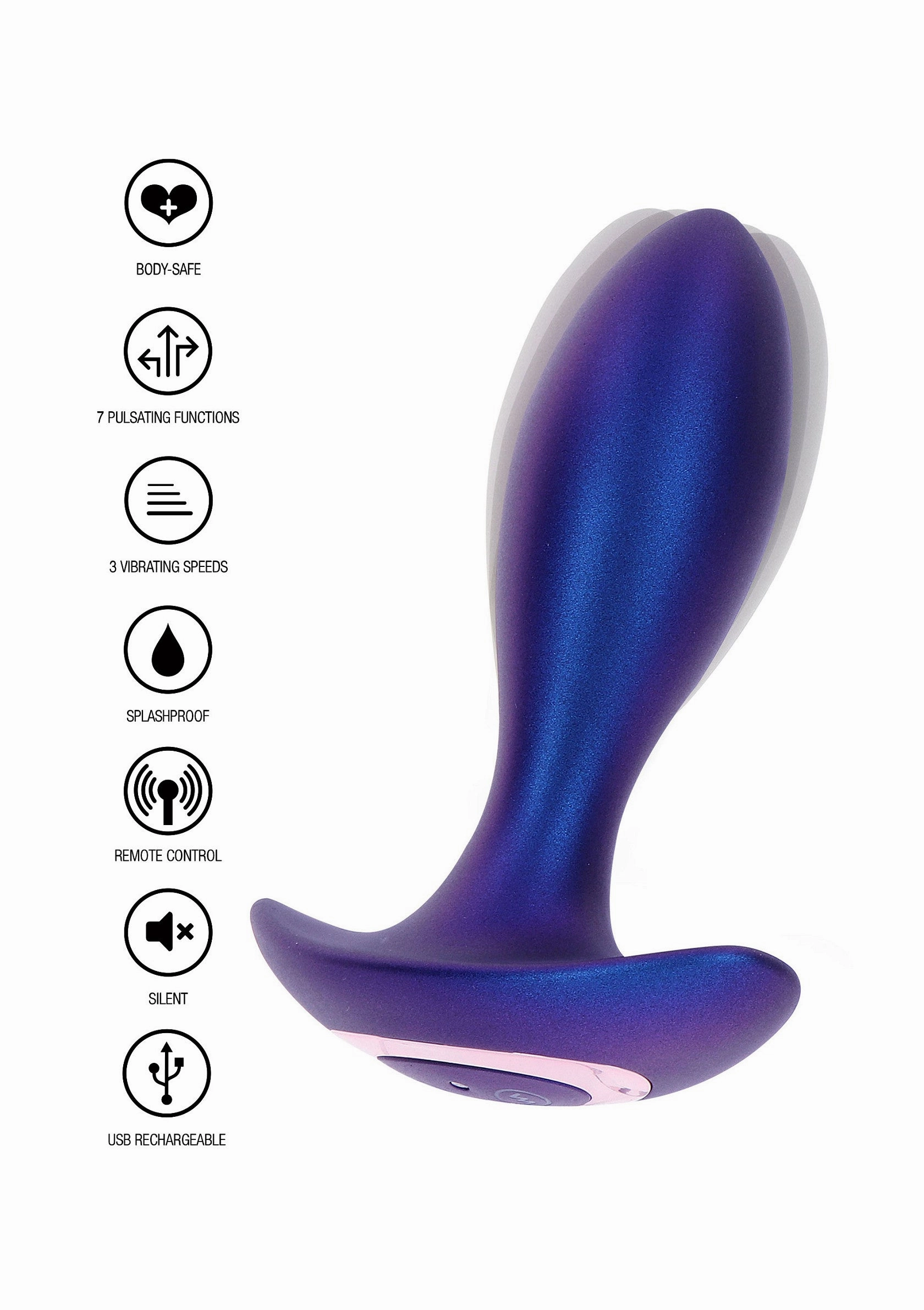 The Brave Vibrating Anal Plug