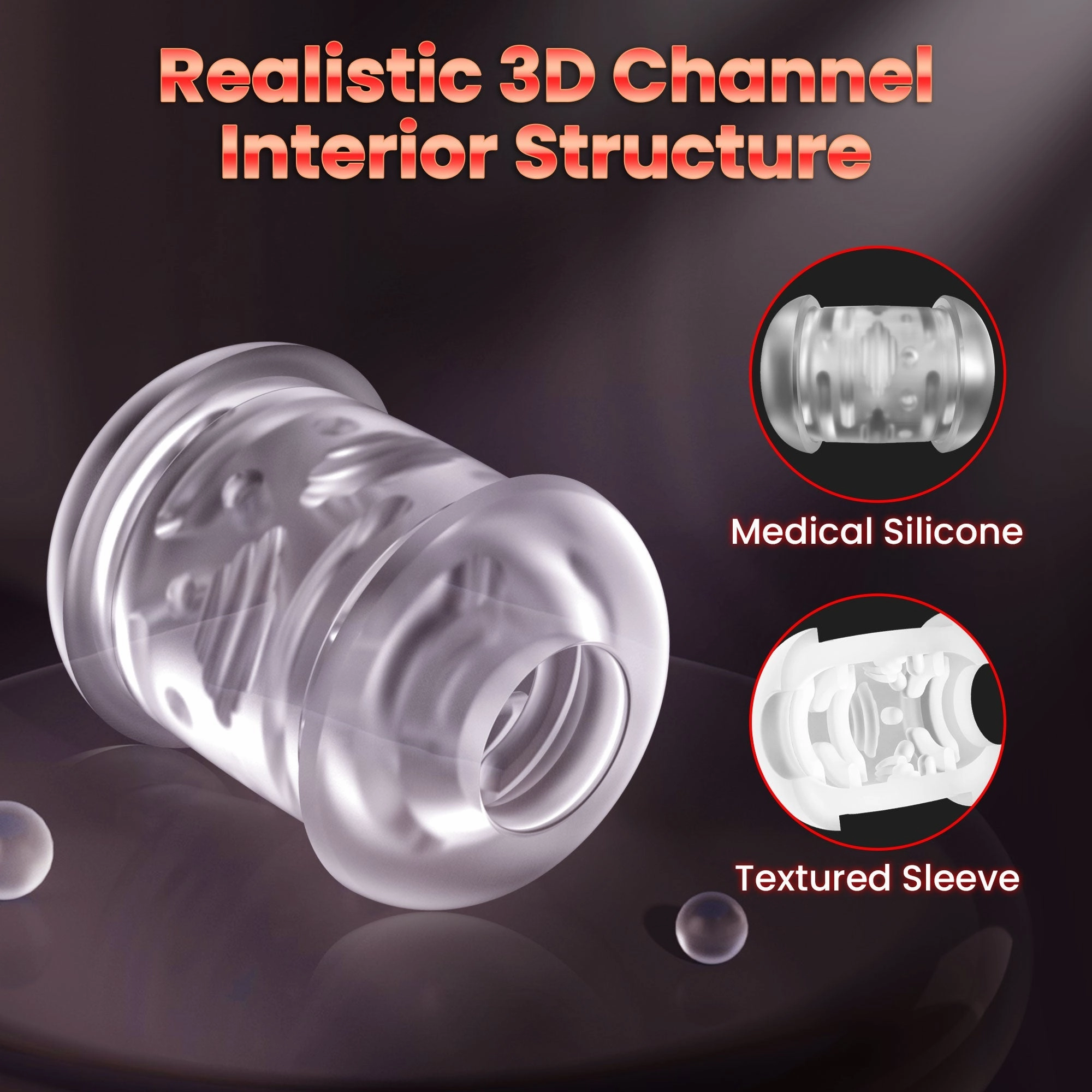 Thrusting Automatic Masturbator with Vibrating Design