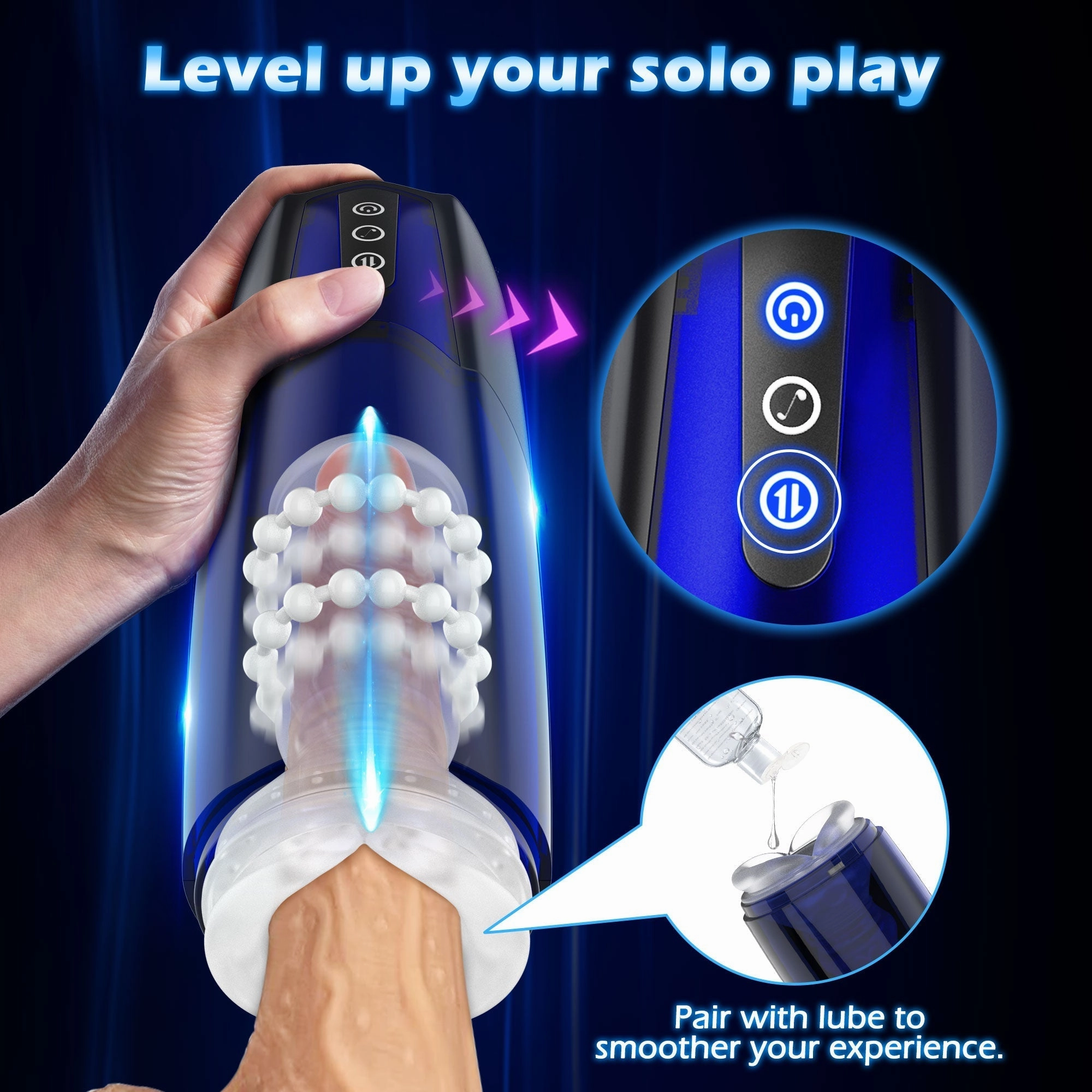Thrusting Male Masturbator