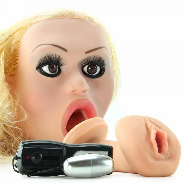 TLC Carmen Luvana CyberSkin® Inflatable Sex Doll, Vibrating