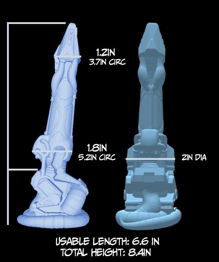 Toxin - GITD/UV Soft silicone - TX-459