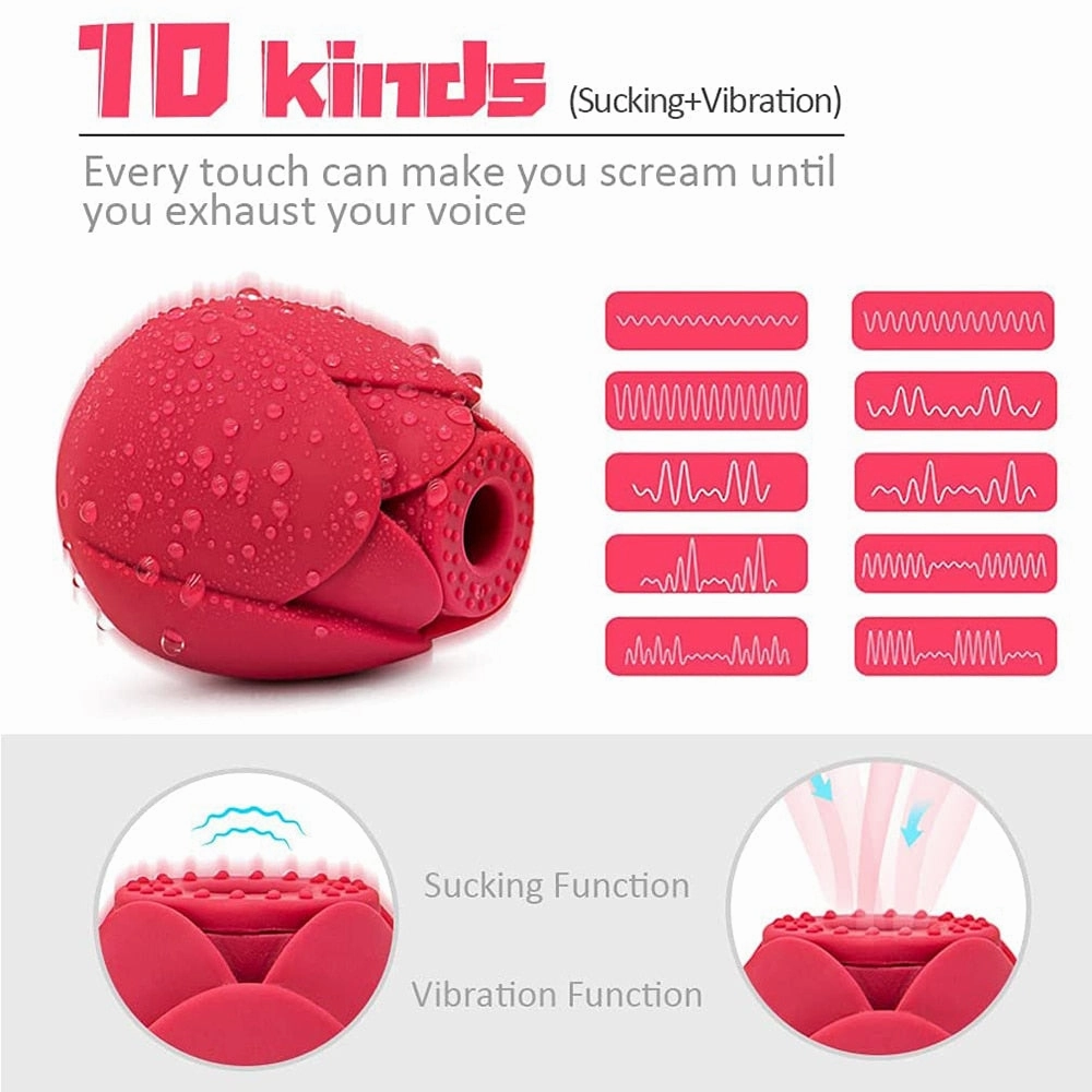 Upgraded Rose Vibrator