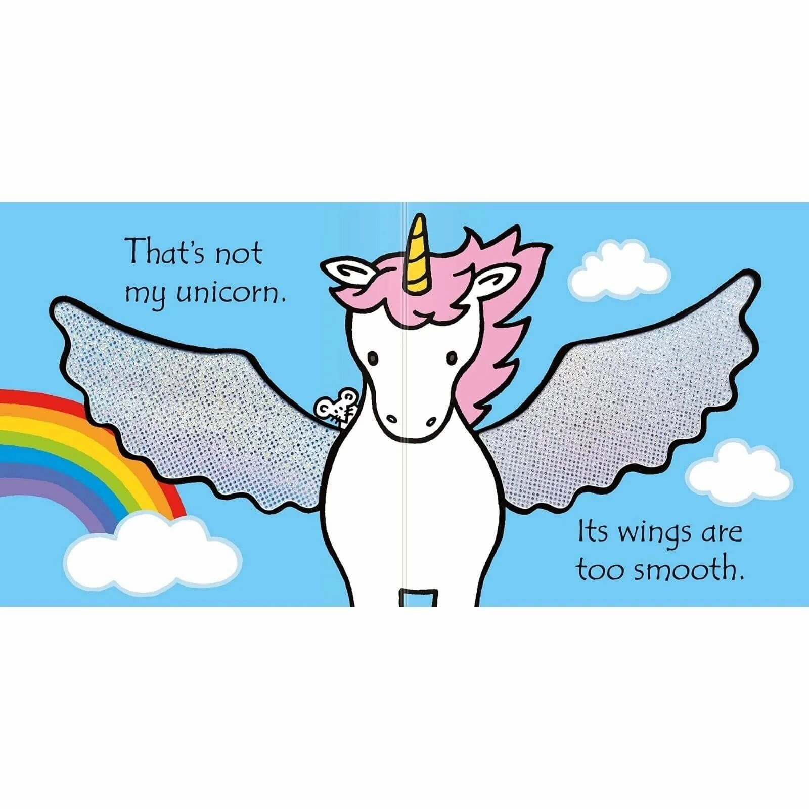 Usborne That's Not My Unicorn Board Book Yellow