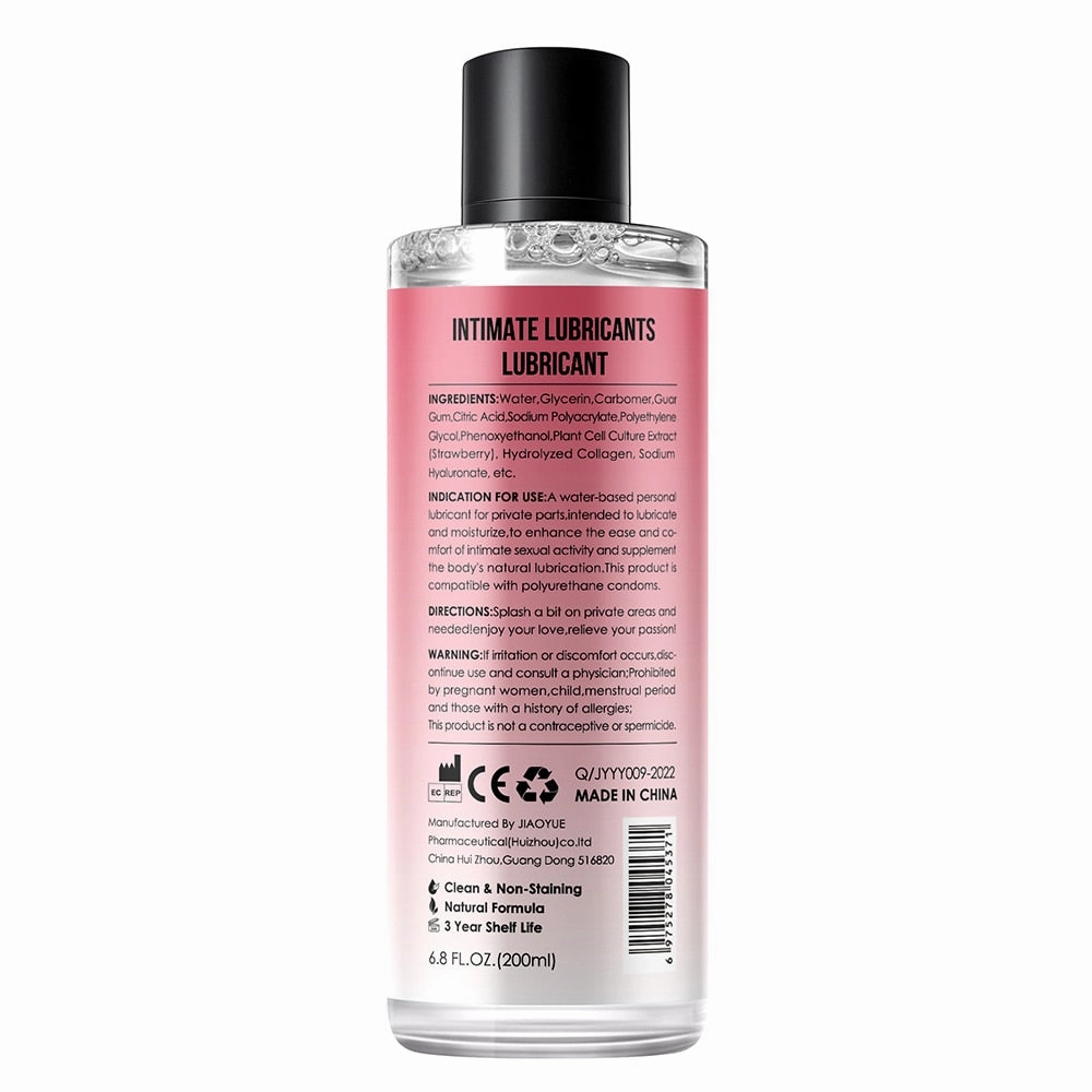 Water Based Lubricant