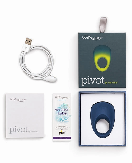 We Vibe Pivot Cock Ring - Blue