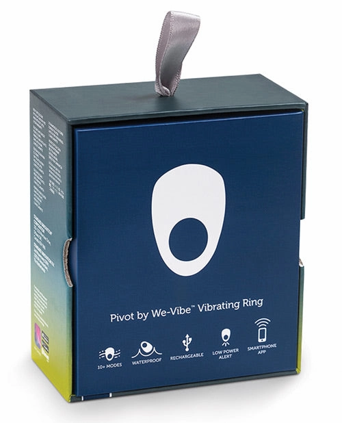 We Vibe Pivot Cock Ring - Blue