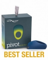 We Vibe Pivot Cock Ring - Blue