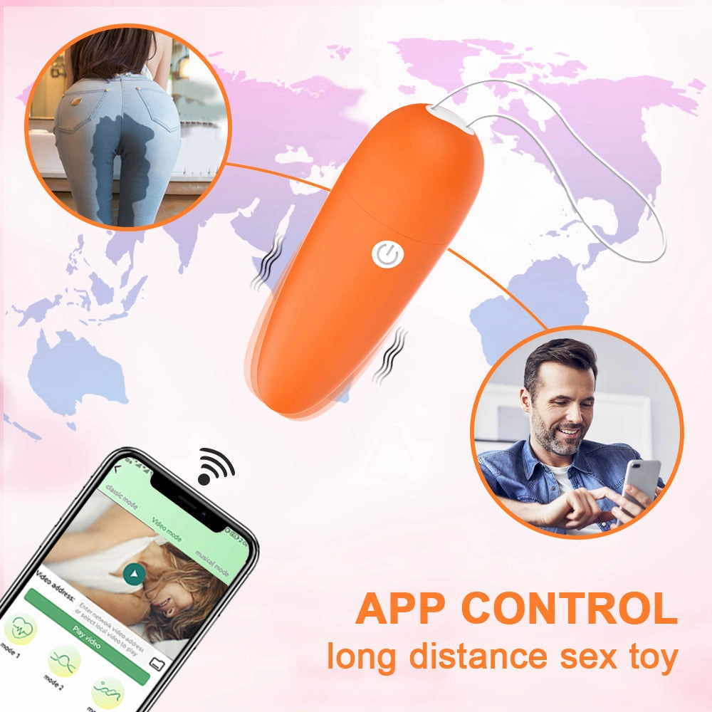 Wireless Bluetooth App Mini Bullet Vibrator Female Clitoris Stimulator Remote Pantie Vibrating Love Egg