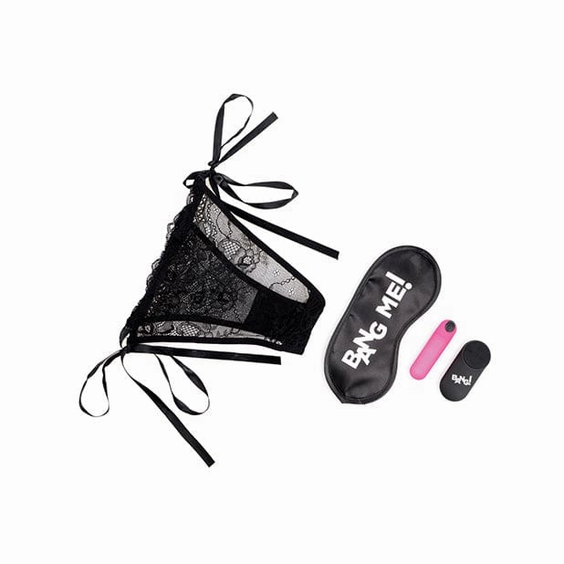XR - Bang Power Panty Vibrator with Blindfold Kit (Pink)